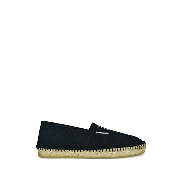 ヴァレンティノ ガラヴァーニ メンズ サンダル シューズ Logo-detail espadrilles Black