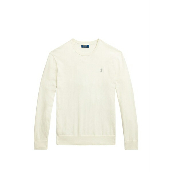 ラルフローレン メンズ 編み物\u0026スウェーター アウター Logo-embroidered sweater Neutrals