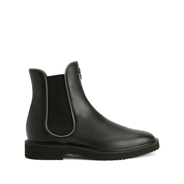 ジュゼッペザノッティ メンズ ブーツ シューズ Jaky leather chelsea boots Black｜asty