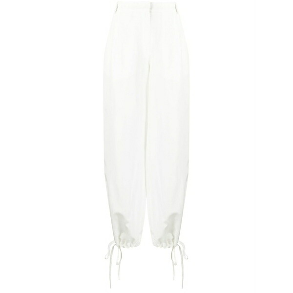 エムエスジイエム レディース 心地好いズボン下 ボトムス Elasticated-waist trousers White