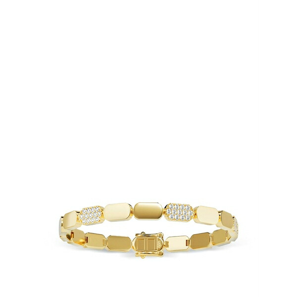 エーピーエムモナコ メンズ ブレスレット・バングル・アンクレット 添え物 Dainty crystal-embellished bracelet Gold
