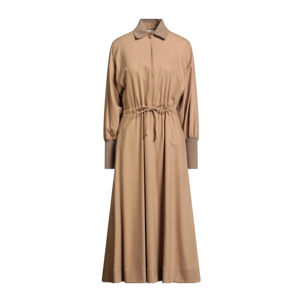 【送料無料】 アグノラ レディース ワンピース トップス Midi dresses Beige
