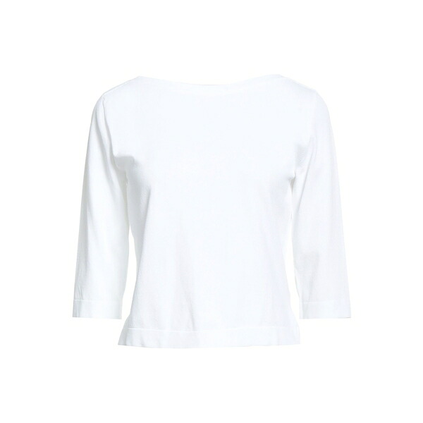 【送料無料】 ロベルトコリーナ レディース ニット&セーター アウター Sweaters White