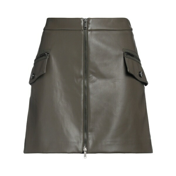 【送料無料】 アイスバーグ レディース スカート ボトムス Mini skirts Green