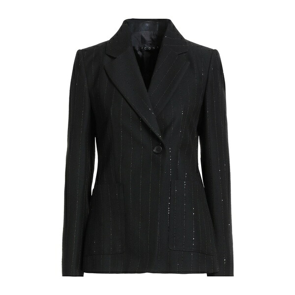【送料無料】 カオス レディース ジャケット＆ブルゾン アウター Blazers Black