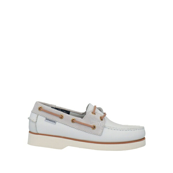 【送料無料】 ドックステップス レディース スリッポン・ローファー シューズ Loafers White|asty