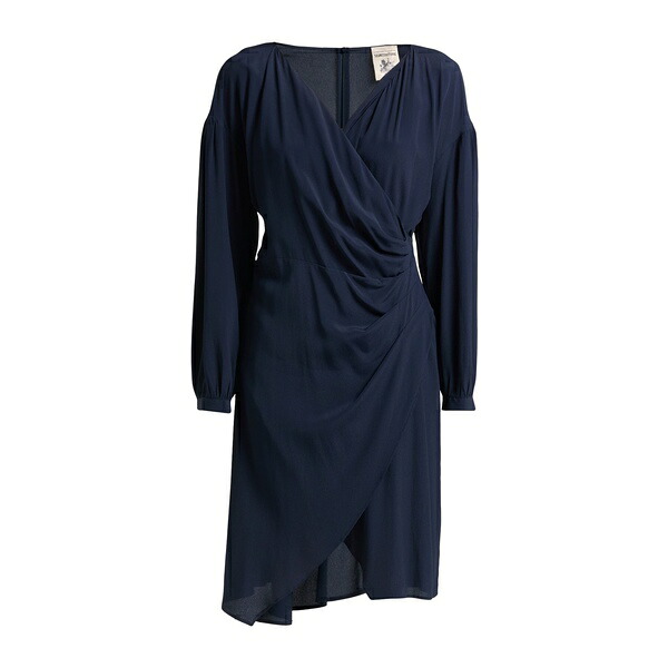 【送料無料】 セミクチュール レディース ワンピース トップス Mini dresses Blue