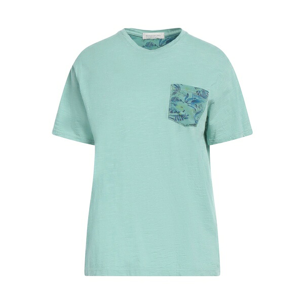 【送料無料】 ロッソピューロ レディース Tシャツ トップス T-shirts Green
