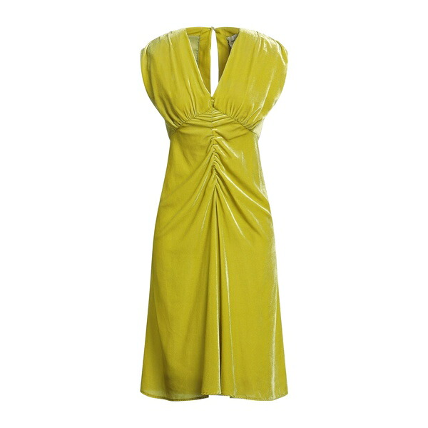 【送料無料】 ブルマリン レディース ワンピース トップス Midi dresses Green|asty