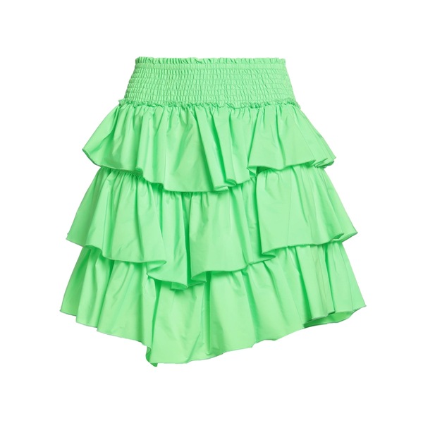 【送料無料】 アニエバイ レディース スカート ボトムス Mini skirts Green