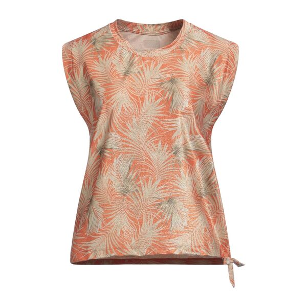 【送料無料】 フィジコ レディース Tシャツ トップス T-shirts Orange