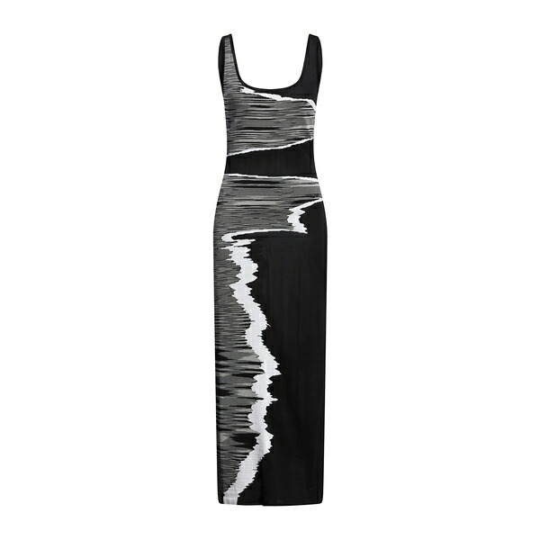 【送料無料】 ミッソーニ レディース ワンピース トップス Maxi dresses Black