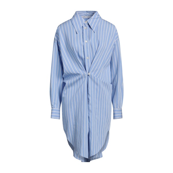 【送料無料】 エマアンドガイア レディース ワンピース トップス Mini dresses Azure