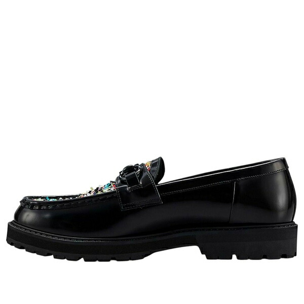 Onitsuka Tiger オニツカタイガー メンズ スニーカー 【Onitsuka Tiger Bit Loafer Black Directoire Blue 1181A616-007】  サイズ US_8.5(26.5cm)