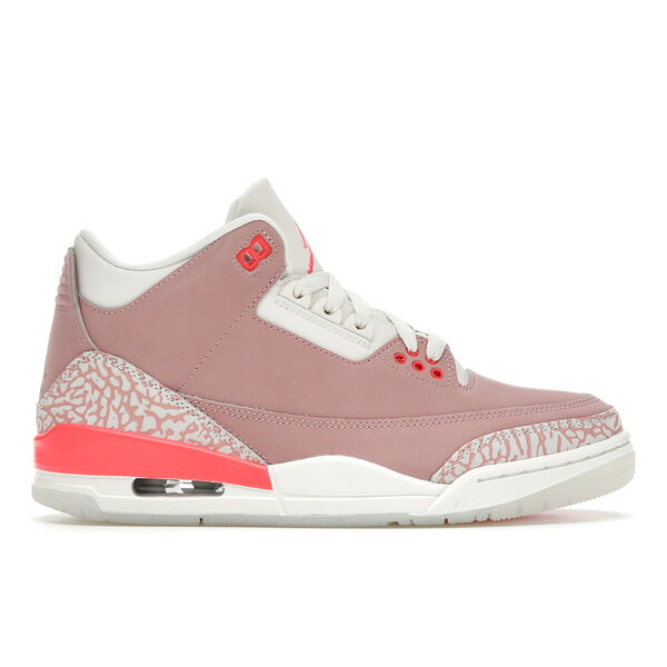 Jordan ジョーダン レディース スニーカー  【Jordan 3 Retro Rust Pink (Women)】  サイズ US_9.5(26.5cm) Sail/Rust Pink-White-Crimson