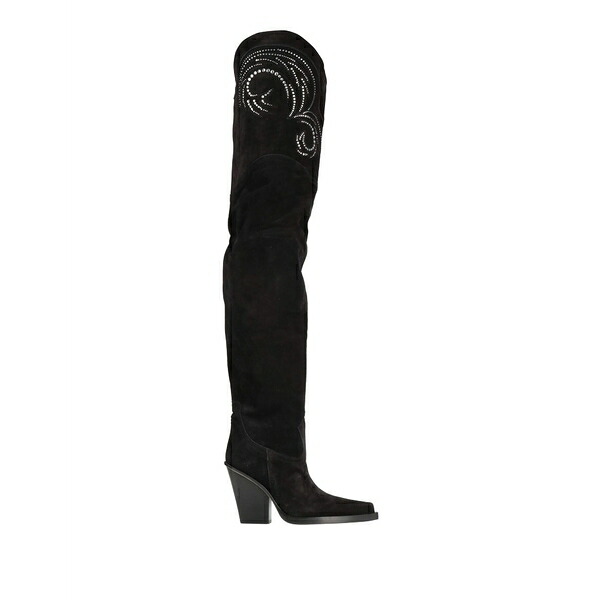 【送料無料】 パリテキサス レディース ブーツ シューズ Boots Black｜asty