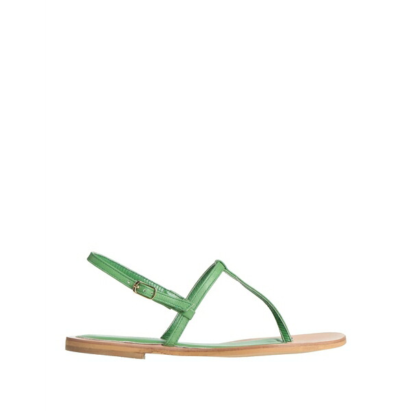 【送料無料】 クラウディオ クトゥリ レディース サンダル シューズ Thong sandals Green 18,235円