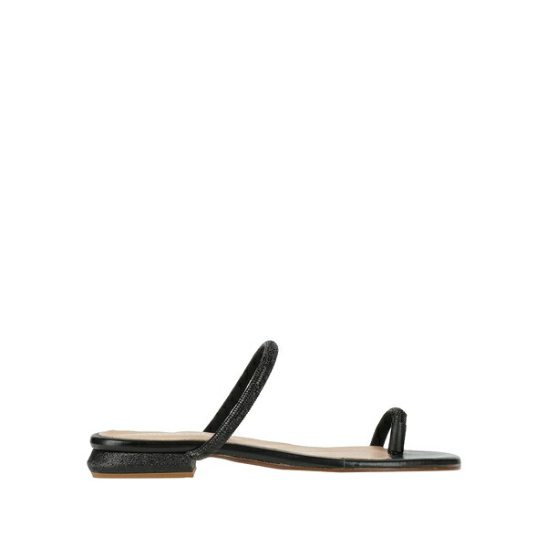 【送料無料】 ニラアンドニラ レディース サンダル シューズ Thong sandals Black