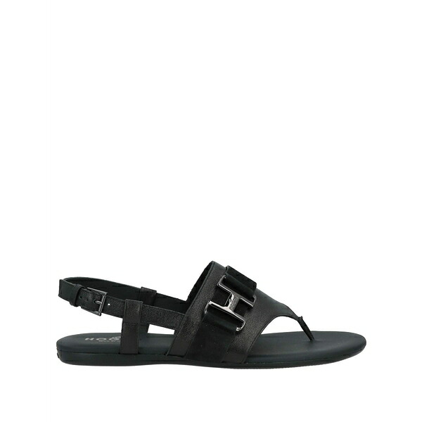 【貨物輸送無料】 ホー火器 レディース サンダル シューズ Thong sandals Black