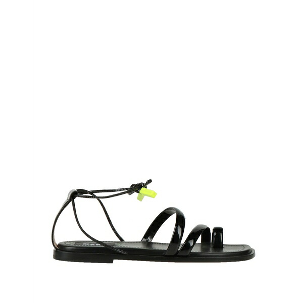 【送料無料】 エムエスジイエム レディース サンダル シューズ Thong sandals Black
