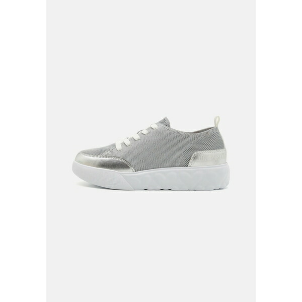 ラブ モスキーノ レディース スニーカー シューズ HEART - Trainers - argento画像