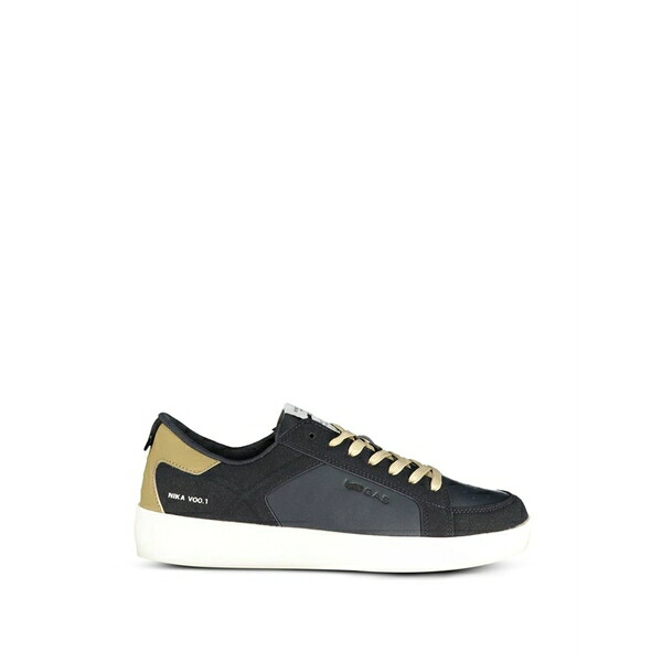 屁っ放り メンズ スニーカー シューズ Nika voo.1 panelled sneakers Blue