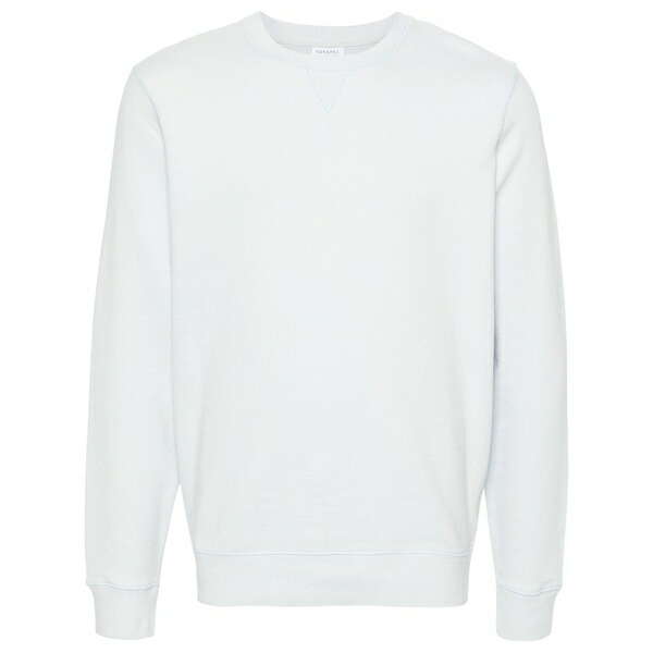 サンスペル メンズ パーカー・スウェットシャツ アウター Loopback seam-detail sweatshirt Blue