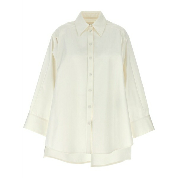 ジル・サンダー レディース プルオーバー トップス Cut-out armhole shirt White
