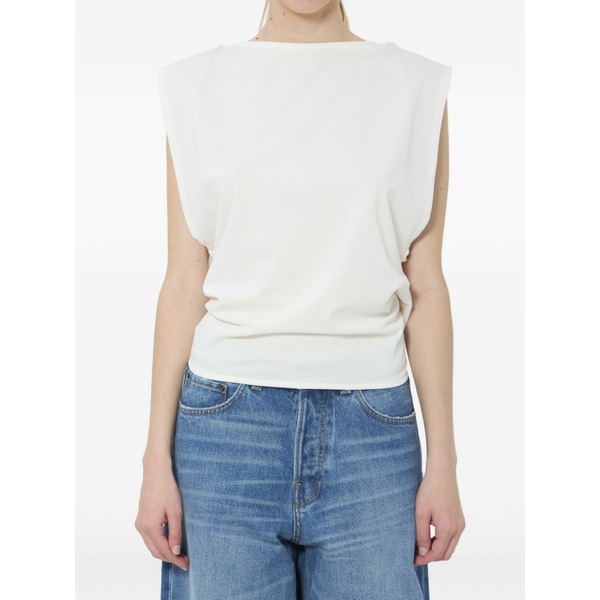 ジャクエムス レディース カットソー トップス Moisson open-back top White