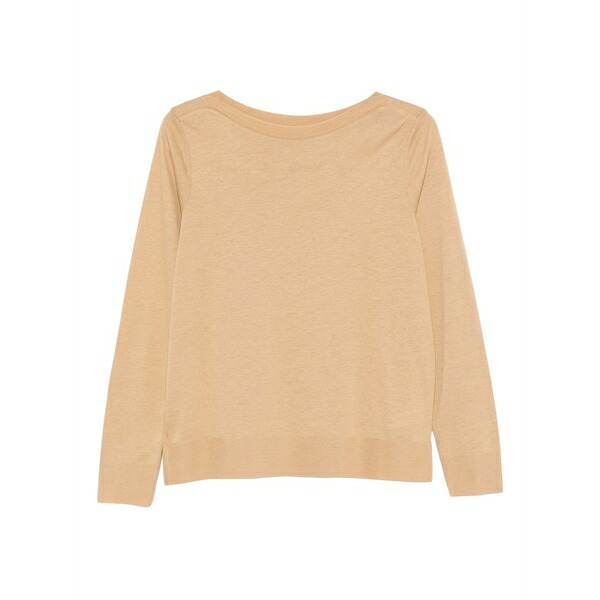 マルコポーロ レディース プルオーバー トップス Long-sleeve top Neutrals