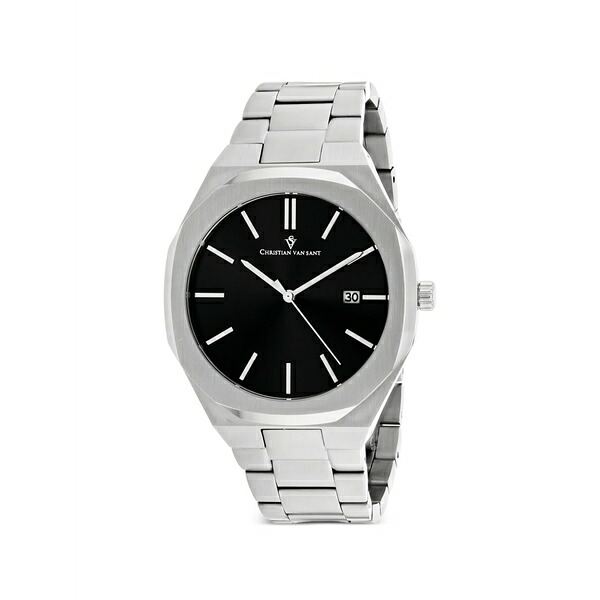 クリスチャンバンサント メンズ ウオッチ 付属品 Octavius 42粍 watch Black