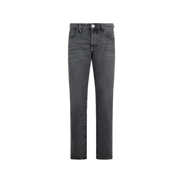 フィリップ飾り気のない メンズ ジーンズズボン下 ボトムス Straight-leg jeans Grey
