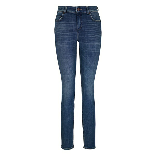 ドロシーシューマッハ レディース デニムパンツ ボトムス Label-patch jeans Blue|asty