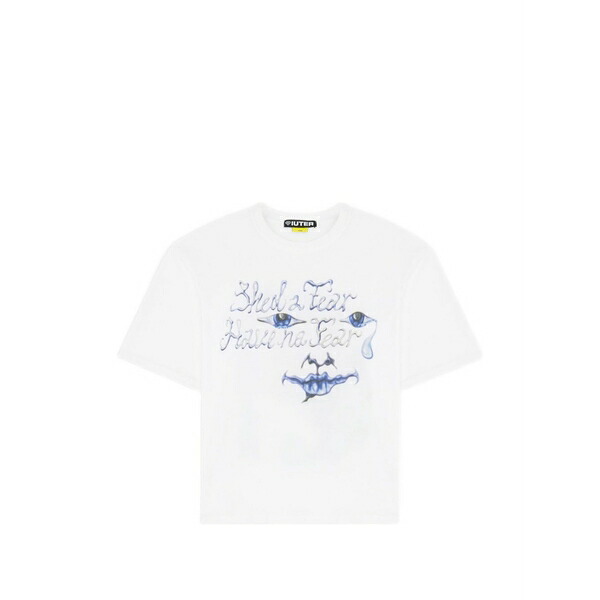 アイウーター メンズ プルオーバー トップス Graphic t-shirt White