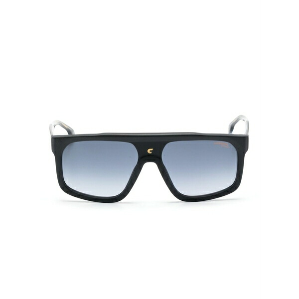 カレーナ メンズ サングラス・アイウェア 付属物 1061/s shield-frame matte sunglasses Black