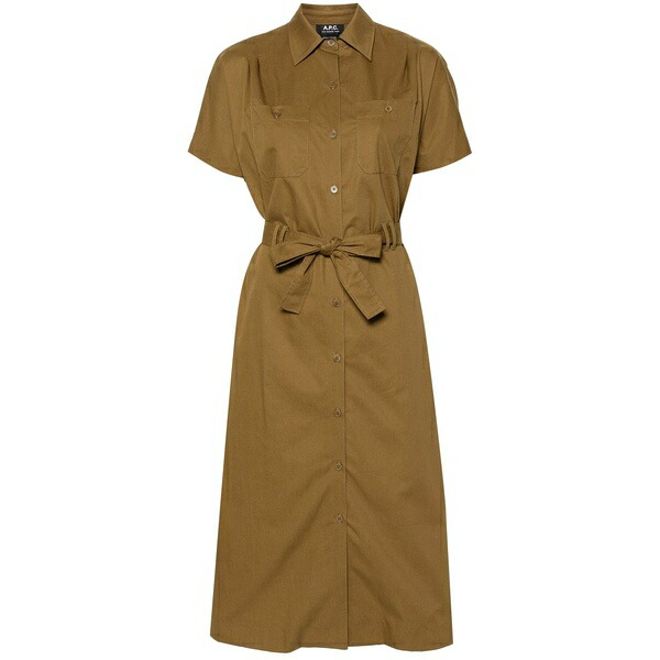 アーペーセー レディース 衣裳 トップス Shirt MIDI dress Green