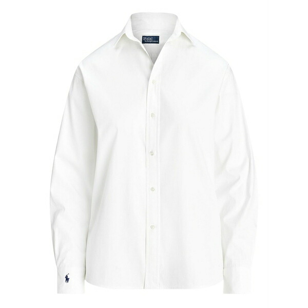 ラルフローレン レディース ティーシャツ トップス Tailored shirt White