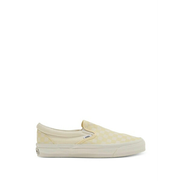 バンズ メンズ スニーカー シューズ Checkered slip on loafers Neutrals