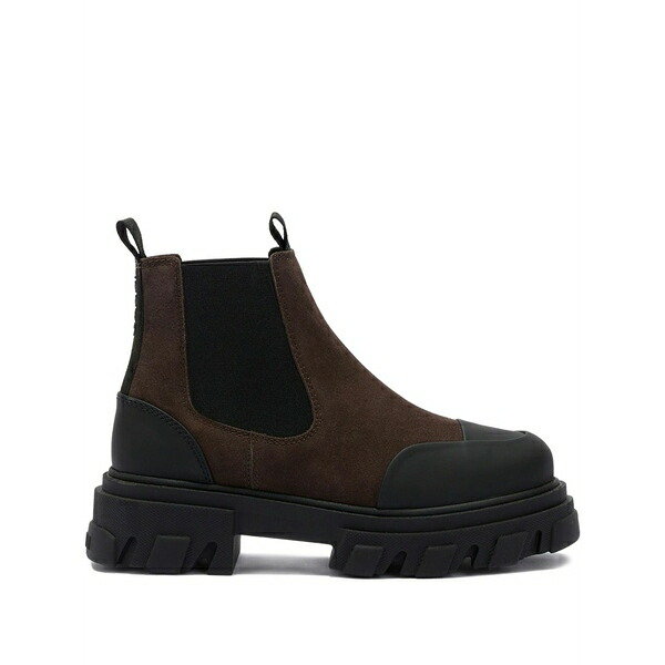 ガニー レディース ブーツ シューズ Lug-sole boots Brown|asty
