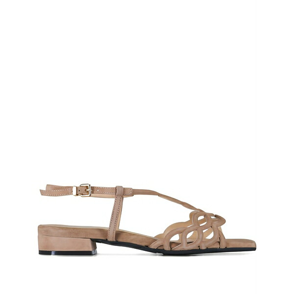 ロンホワイト レディース サンダル シューズ Brooke cutout sandals Neutrals