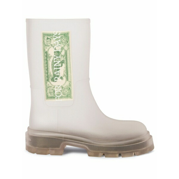 象牙色 メンズ ブーツ シューズ Reboot dollar boots White