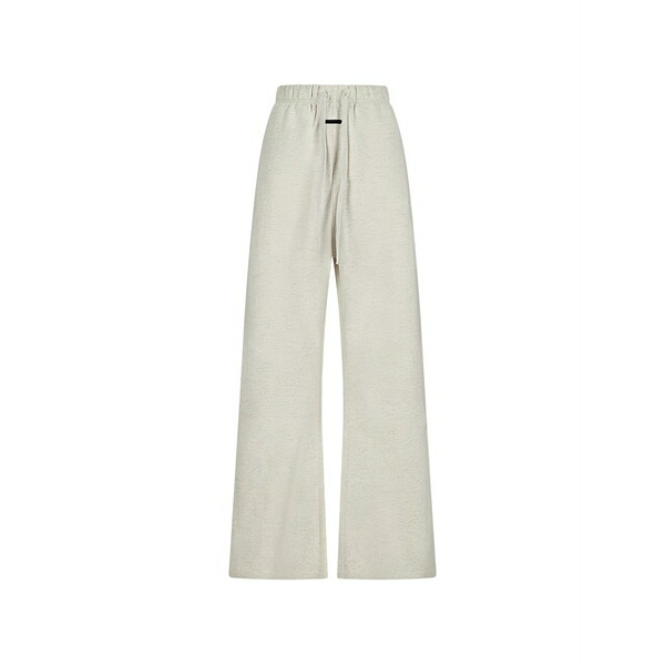 エフオージーエッセンシャルズ レディース 心地よいズボン下 ボトムス Essentials flared track pants Neutrals