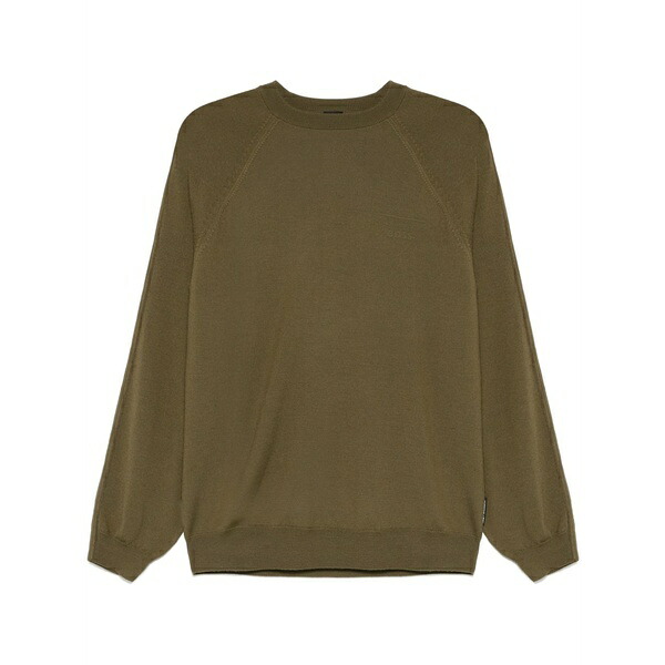 主任者 メンズ 編み物\u0026プルオーバー アウター X porsche balleto sweater Green
