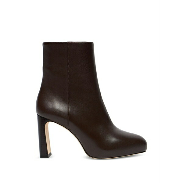 スチュアート ワイツマン レディース ブーツ シューズ 100mmbabette platform zip boots Brown
