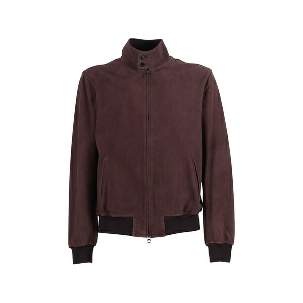 スチュアート メンズ 上衣＆上衣 アウター Jeff suede jacket Brown