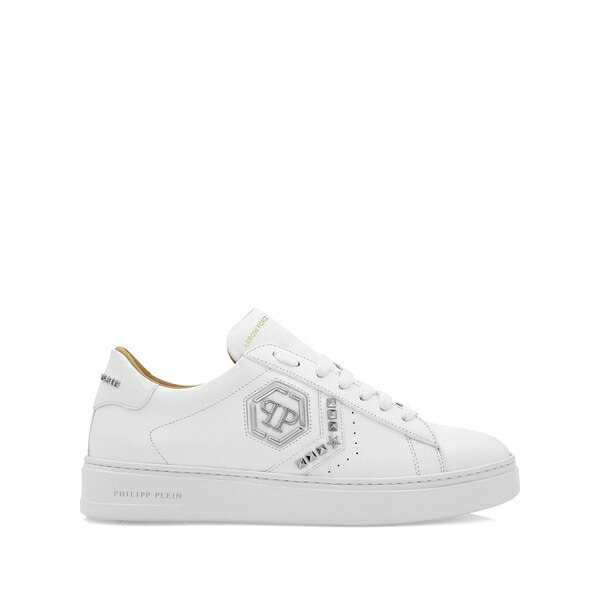 フィリップ飾り気のない メンズ スニーカー シューズ Arrow force sneakers White