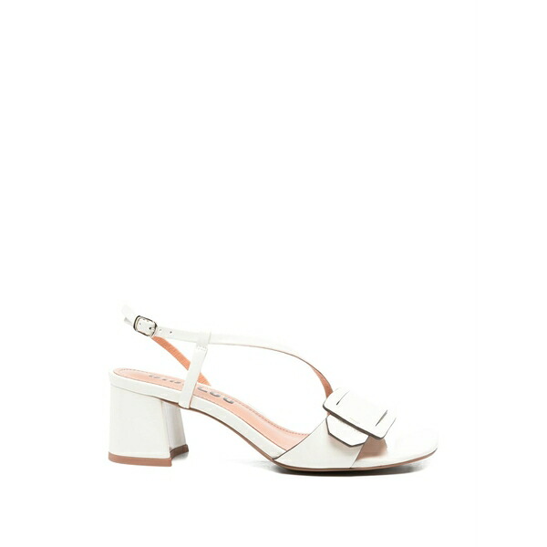 ビビロウ レディース サンダル シューズ Buckle-strap sandals Neutrals