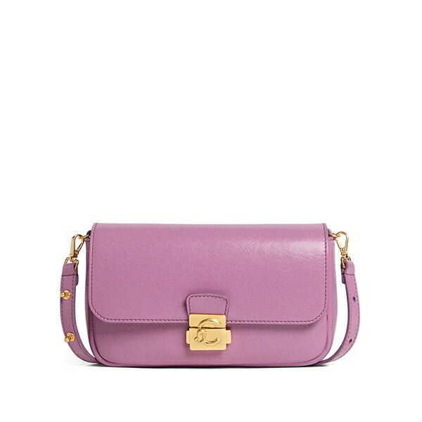 コチネレ レディース ハンドバッグ バッグ Mini lock-fastening shoulder bag Pink｜asty
