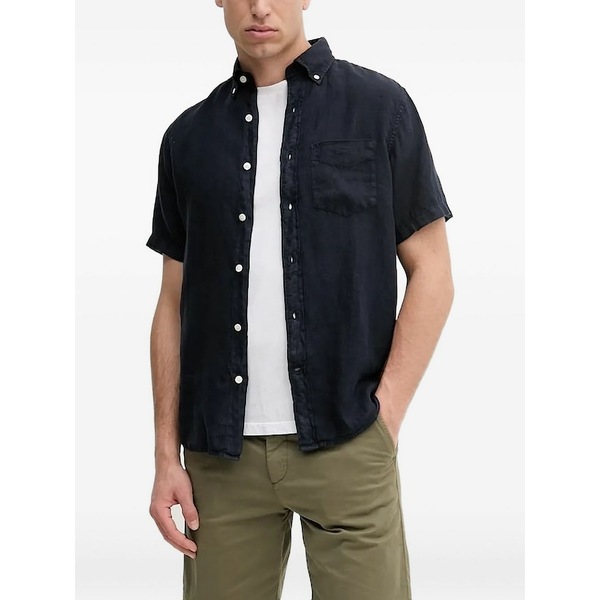 ガント メンズ プルオーバー トップス Short-sleeve shirt Blue
