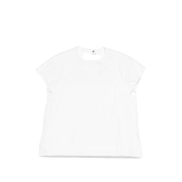 サカイ レディース プルオーバー トップス Crew-neck t-shirt White